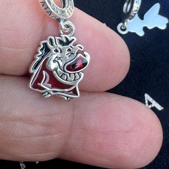 Disney Pandora Silver Charm with Red and Yellow Details - Picture 2 of 7